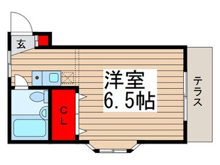 クレエ三山の物件間取画像